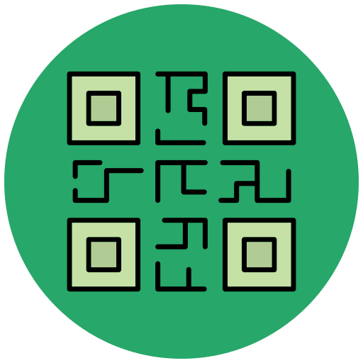 qr Generic Outline Color icona