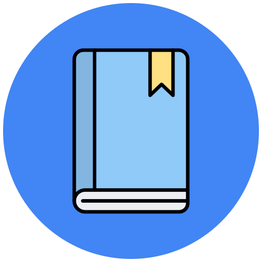 Book mark Generic Outline Color icon