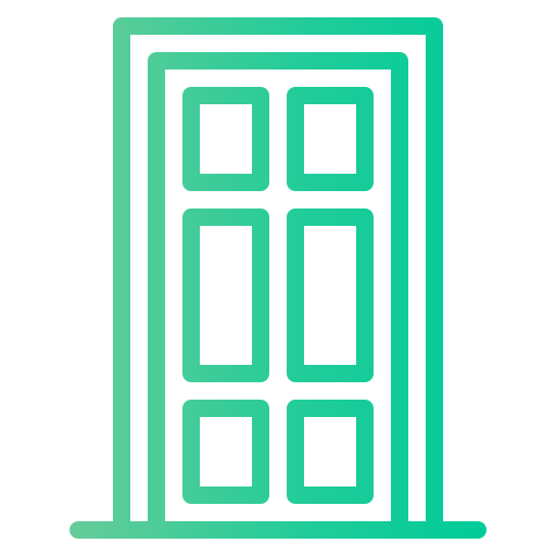 Door Generic Gradient icon