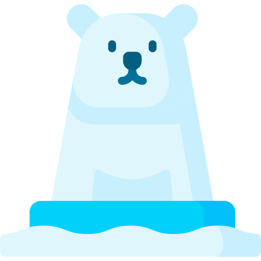 Polar Bear Special Flat icon