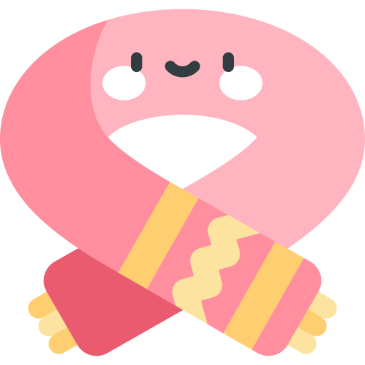 スカーフ Kawaii Flat icon