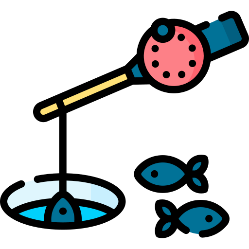 Fishing Special Lineal color icon