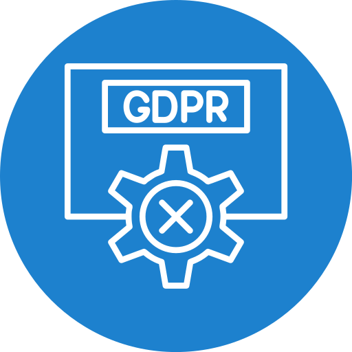 gdpr Generic Flat icono