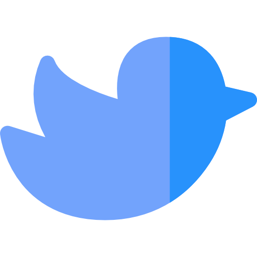 twitter Basic Rounded Flat icon