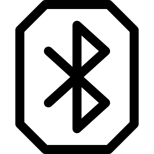 bluetooth Basic Rounded Lineal icono