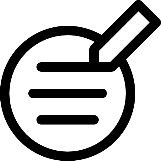 pisarz Basic Rounded Lineal ikona