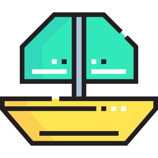 Boat Detailed Straight Lineal color icon