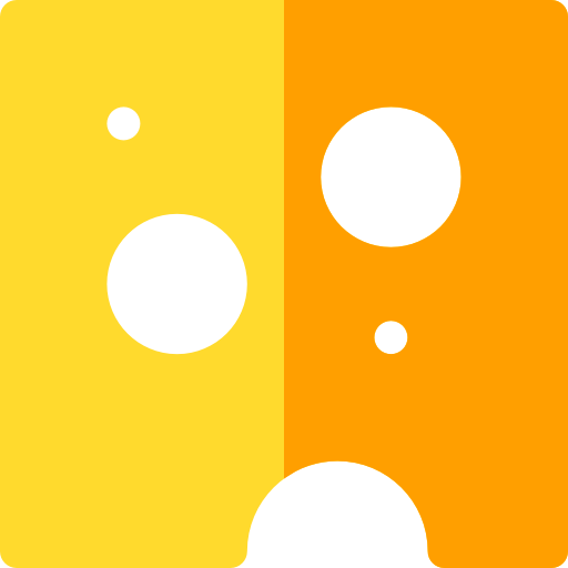 queso Basic Rounded Flat icono