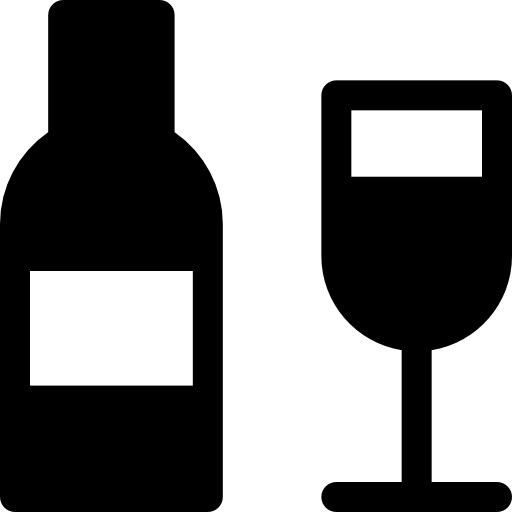 포도주 Basic Rounded Filled icon