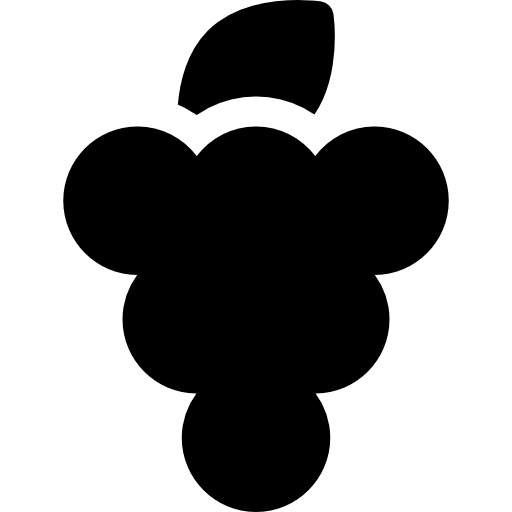 포도 Basic Rounded Filled icon