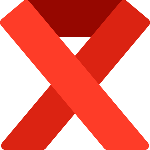 Ribbon Basic Rounded Flat icon