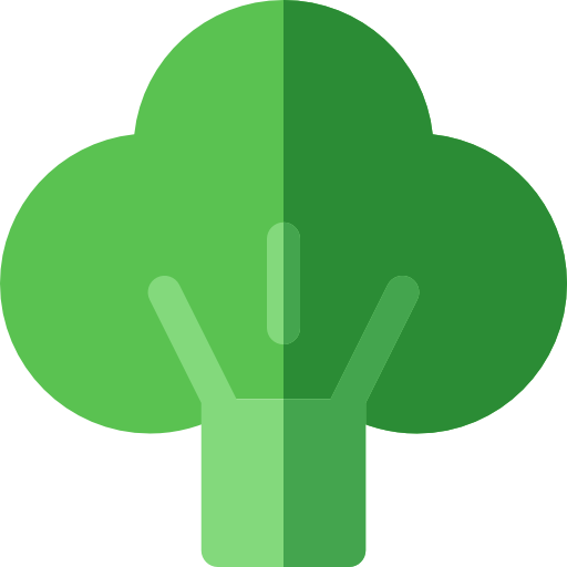 brokuły Basic Rounded Flat ikona