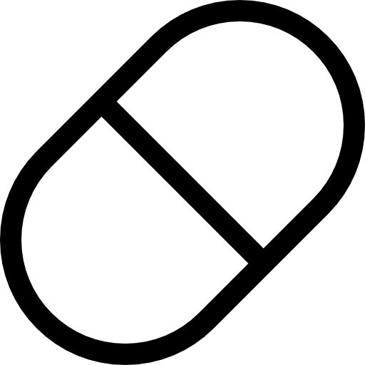 vitamina Basic Rounded Lineal icono