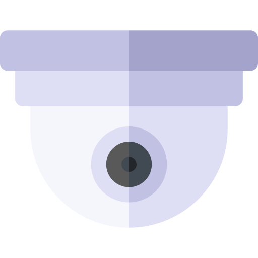 보안 카메라 Basic Rounded Flat icon