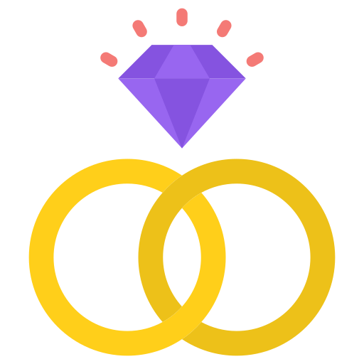diamant-ring Generic Flat icon