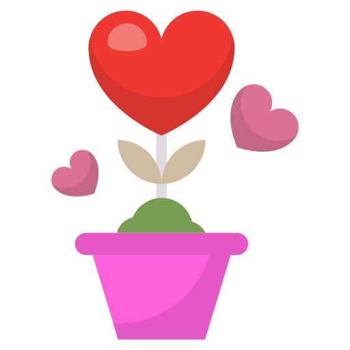 planta de amor Generic Flat icono