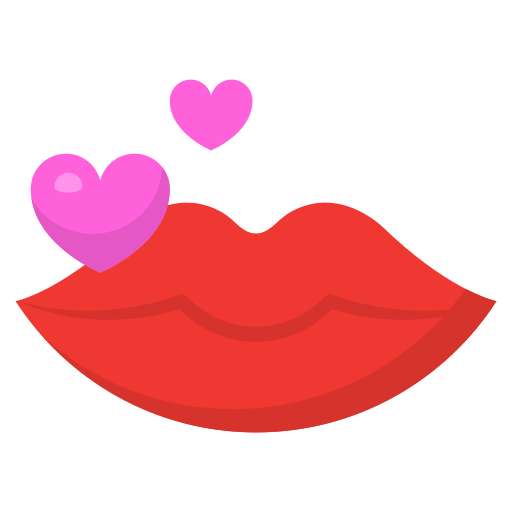 Поцелуи Generic Flat иконка