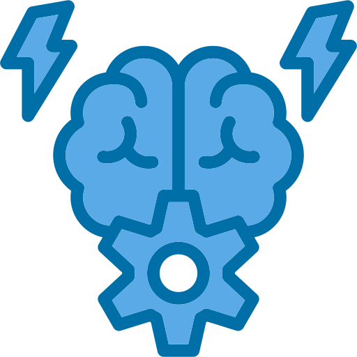 brainstorming Generic Blue icon