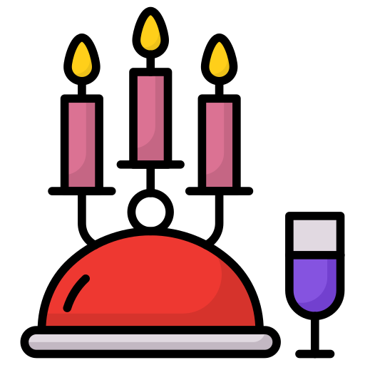 luz de vela Generic Outline Color icono