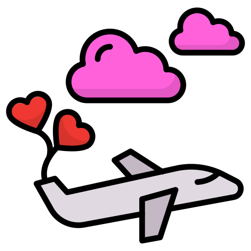 Honeymoon Generic Outline Color icon