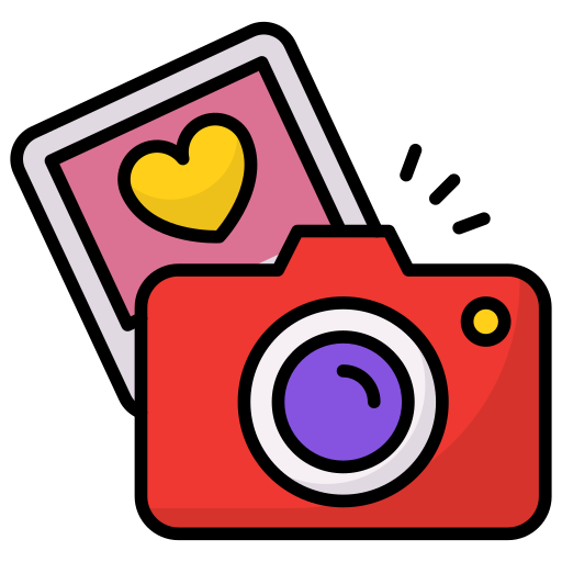 Wedding Photography Generic Outline Color icon