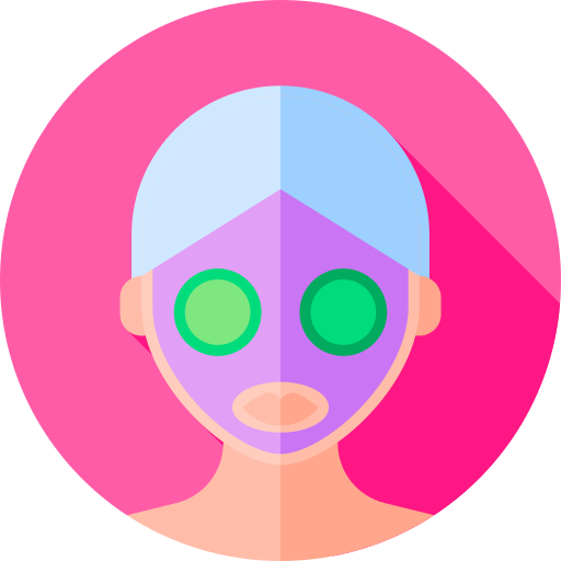 gezichtsmasker Flat Circular Flat icoon