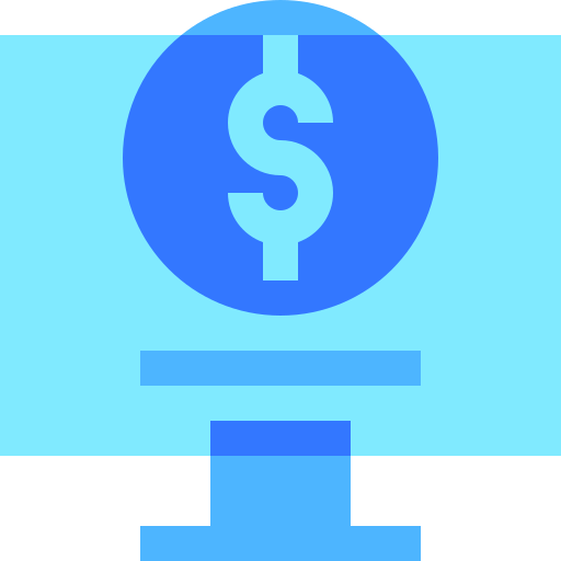 digitales geld Basic Sheer Flat icon