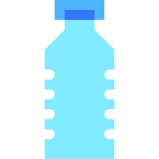 bottiglia d'acqua Basic Sheer Flat icona