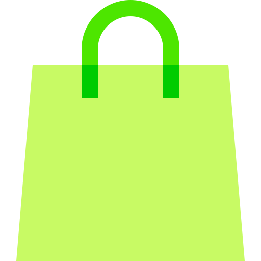 torba na zakupy Basic Sheer Flat ikona