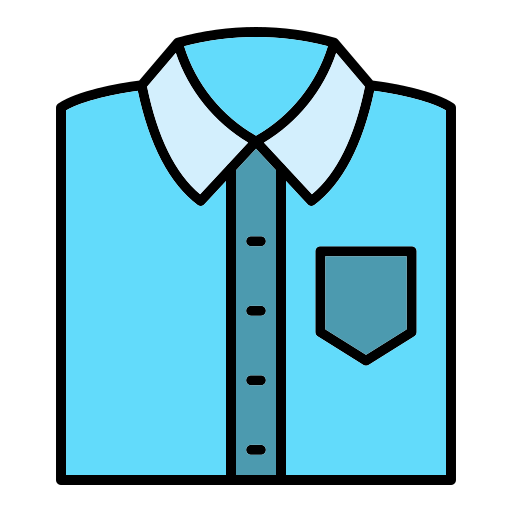 la chemise Generic Outline Color Icône
