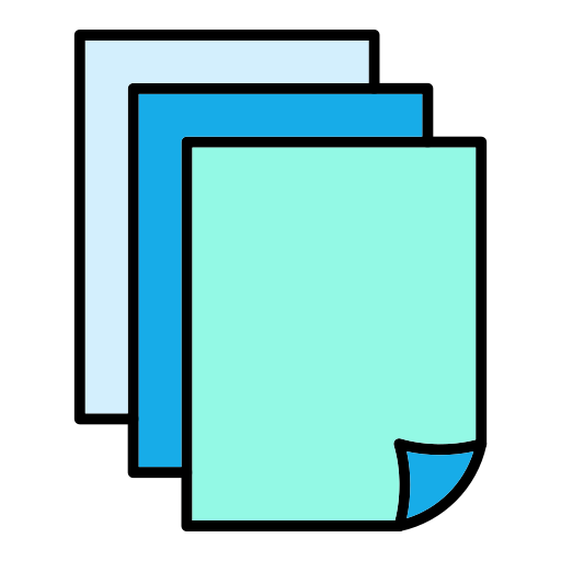 papier Generic Outline Color icon