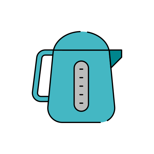 Kitchen Appliance Generic Thin Outline Color icon