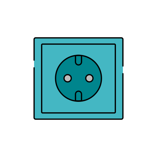 Electricity Generic Thin Outline Color icon