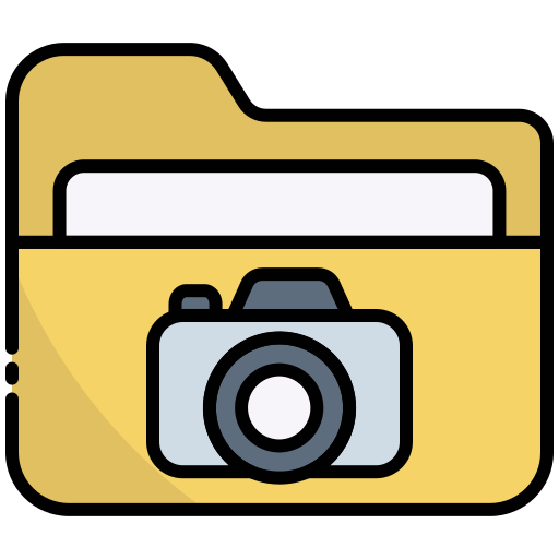kamera Generic Outline Color icon