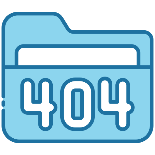 404 Generic Blue Icône