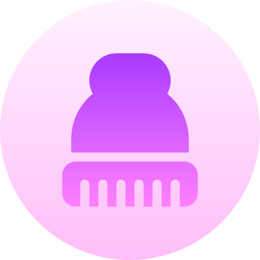 czapka bez daszka Basic Gradient Circular ikona