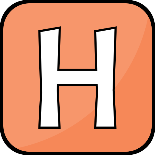 Письмо h Generic Outline Color иконка