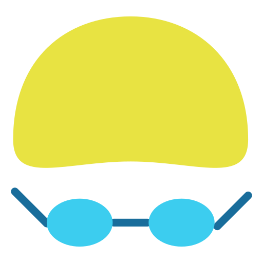 Swimming cap Generic Flat icon