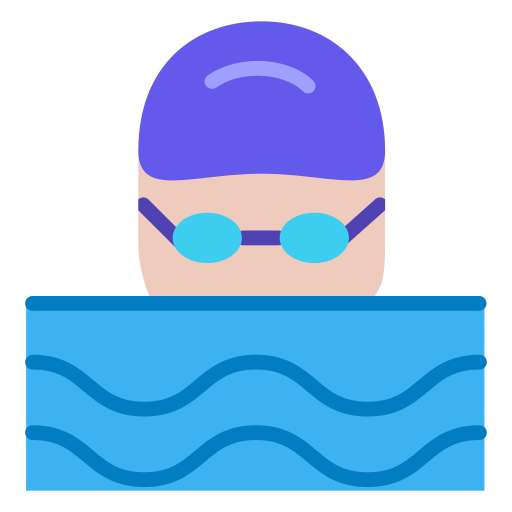 la natation Generic Flat Icône