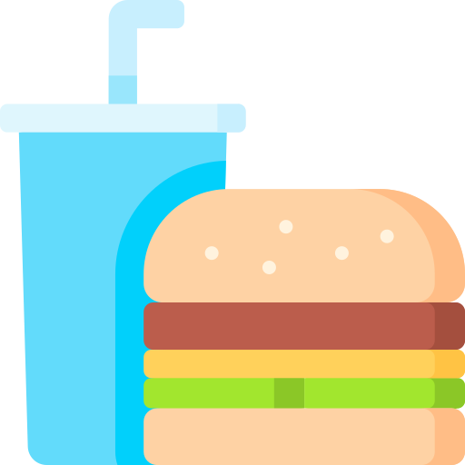 Junk food Special Flat icon