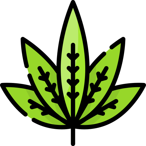 marijuana Special Lineal color icona