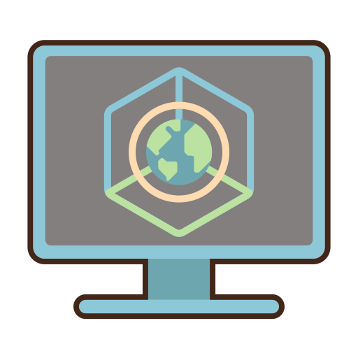 cyberspace Generic Outline Color icon