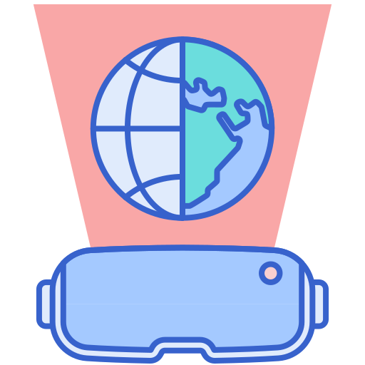 Virtual World Generic Outline Color icon
