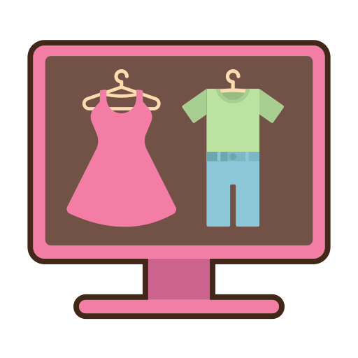衣料品店 Generic Outline Color icon