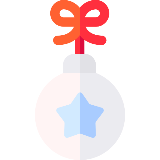 クリスマスプレゼント Basic Rounded Flat icon