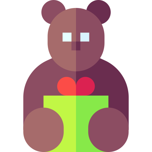 teddy Basic Straight Flat icoon