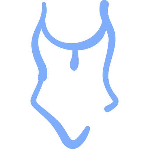 수영복 사용 Basic Hand Drawn Color icon