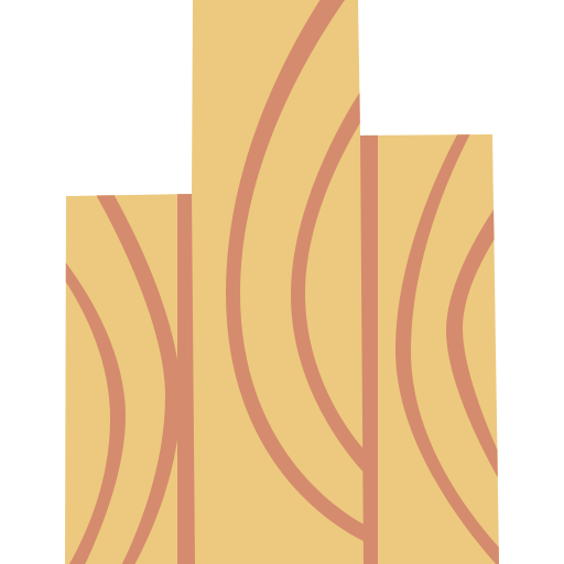 Wood Cartoon Flat icon