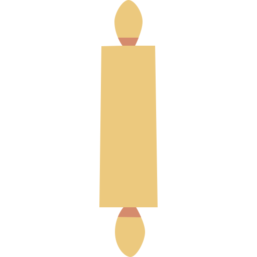 麺棒 Cartoon Flat icon