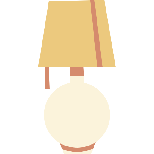 ランプ Cartoon Flat icon